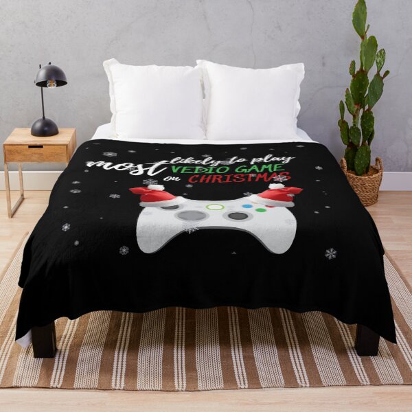Item preview, Most Likely To Play Video Games On Christmas designed and sold by alaasobhi.
