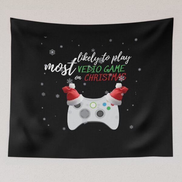 Item preview, Most Likely To Play Video Games On Christmas designed and sold by alaasobhi.