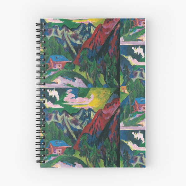 Item preview, Ernst Ludwig Kirchner Die Klosterser Berge (1923) The Klosters Mountains designed and sold by TeeARTHY.