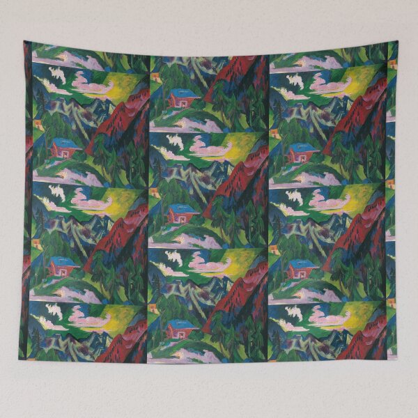 Item preview, Ernst Ludwig Kirchner Die Klosterser Berge (1923) The Klosters Mountains designed and sold by TeeARTHY.