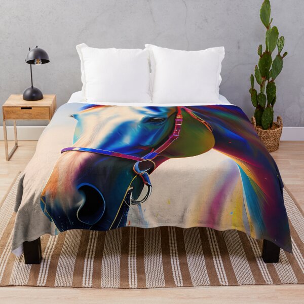Item preview, Urban Graffiti Horse Oil Painting Splattered designed and sold by SableSyndciate.
