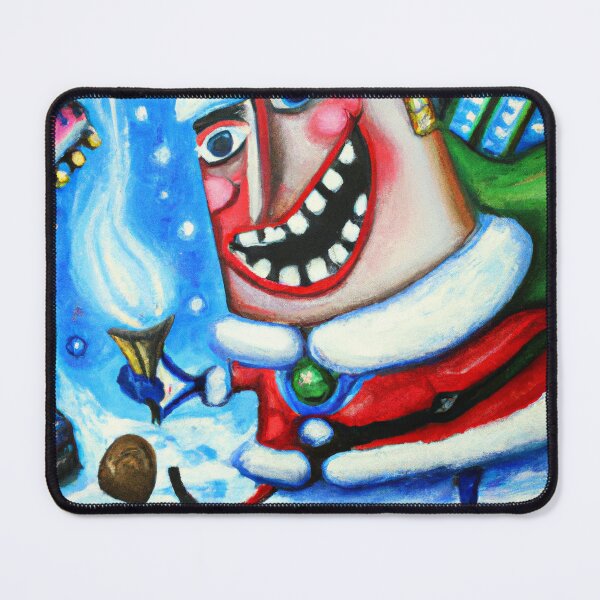 Item preview,  a funny Santa Clause designed and sold by MyOilArt4you.