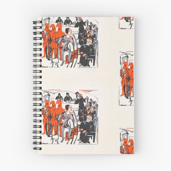 Item preview, Ernst Ludwig Kirchner Gerichtsszene aus Shaw’s heiliger Johanna (1925) Judgment scene from Shaw's Saint Joan designed and sold by TeeARTHY.