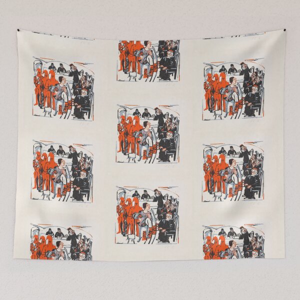 Item preview, Ernst Ludwig Kirchner Gerichtsszene aus Shaw’s heiliger Johanna (1925) Judgment scene from Shaw's Saint Joan designed and sold by TeeARTHY.