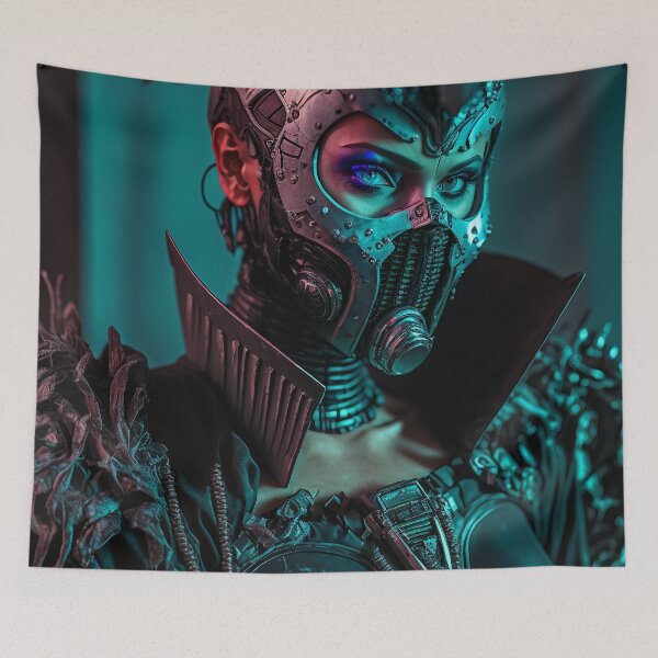 Item preview, Post Apocalyptical Female in Armor designed and sold by AICreateWorlds.