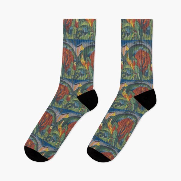 Item preview, Ernst Ludwig Kirchner Galgenberg In Jena (1915-16) designed and sold by TeeARTHY.