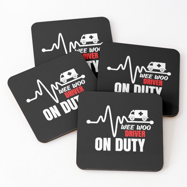 Item preview, Wee Woo Driver ON Duty Ambulance Driver Funny designed and sold by diip.