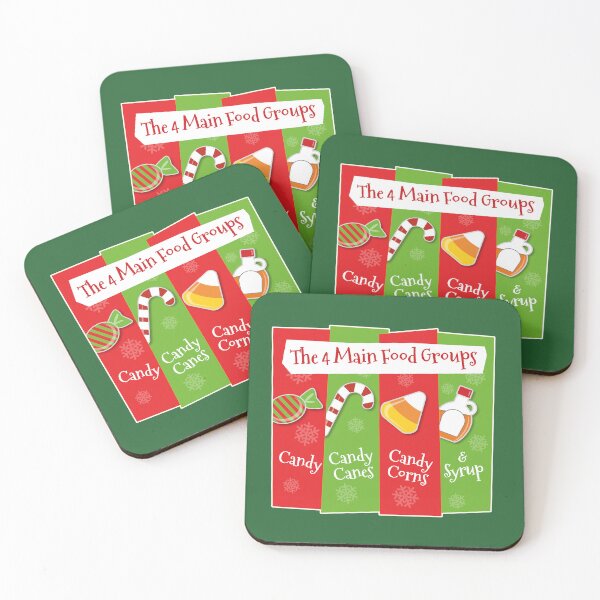 Item preview, North pole Four Main Food Groups designed and sold by hotshots-design.