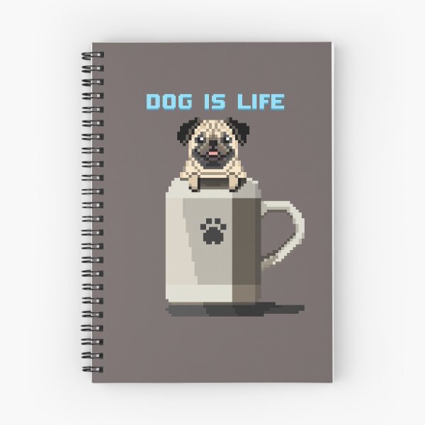 Item preview, El perro es vida designed and sold by PixelByFatbeard.