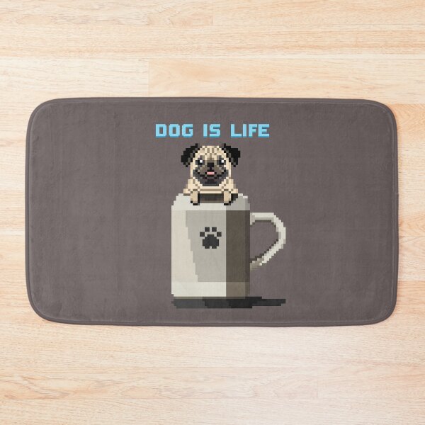 Item preview, Dog Is Life designed and sold by PixelByFatbeard.