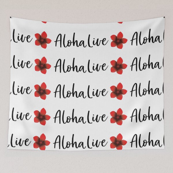 Item preview, Live Aloha (Red) designed and sold by CM-PD.