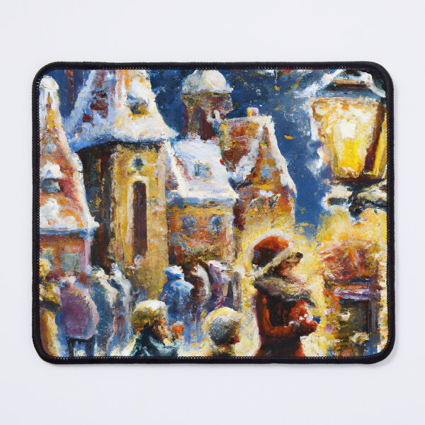 Item preview, latenight merry christmas designed and sold by MyOilArt4you.