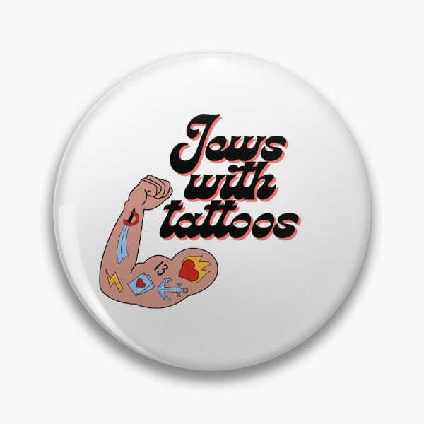 Item preview, Jews with Tattoos designed and sold by ThatJewishFeminist Ali S.