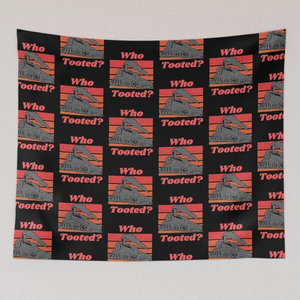Item preview,  Who Tooted? Retro Train, Train, VintageTrain 1 designed and sold by CreativeBuys.
