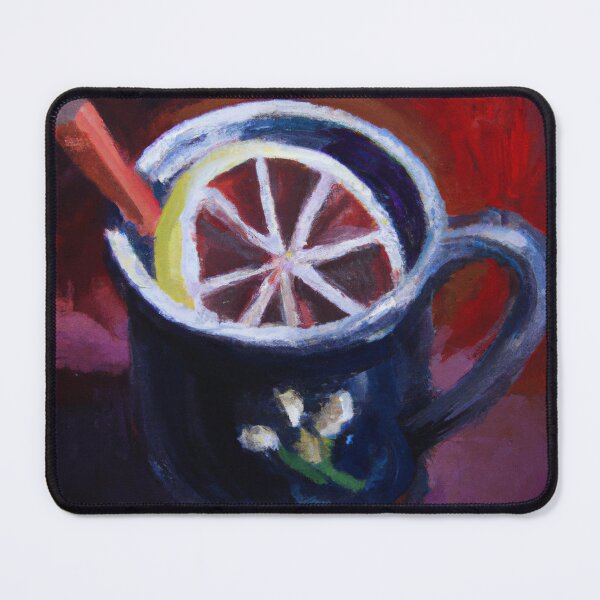 Item preview, A cup of mulled wine designed and sold by MyOilArt4you.