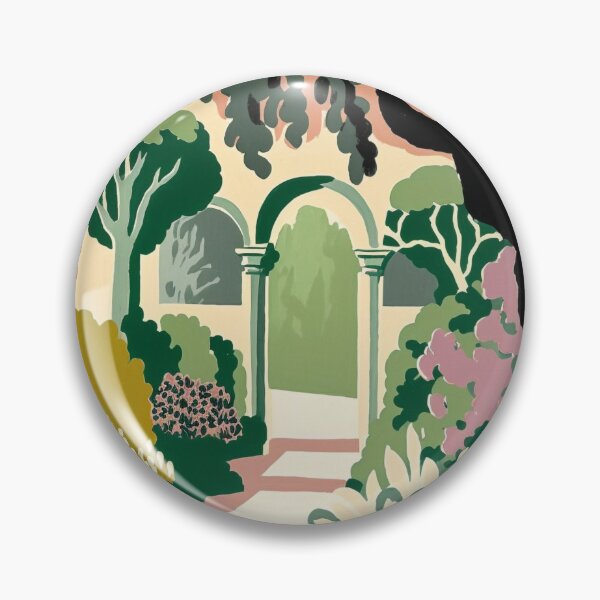 Item preview, Summer Garden Romantic Painting designed and sold by trajeado14.