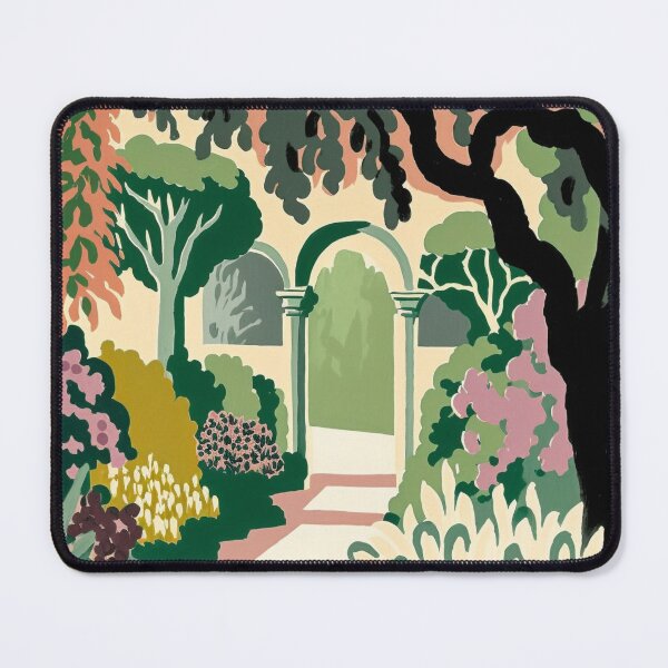 Item preview, Summer Garden Romantic Painting designed and sold by trajeado14.