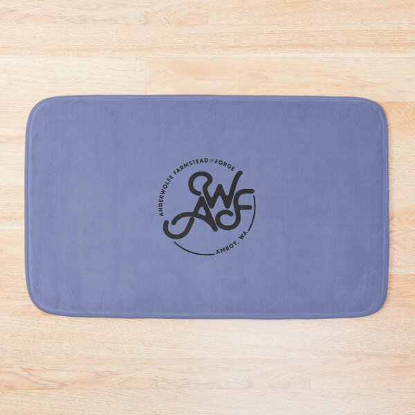 Item preview, AnderWolfe Farmstead and Forge Circle Logo Black designed and sold by Aethervision.