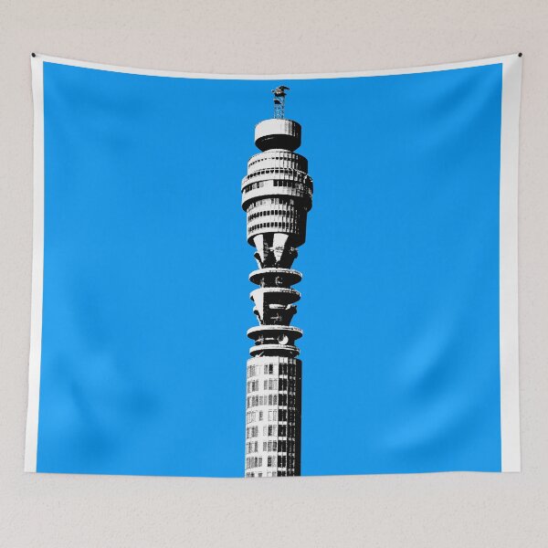 Item preview, BT TOwer - Blue designed and sold by Gary Hogben.