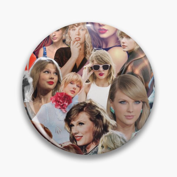 Taylor Swift collage Pin