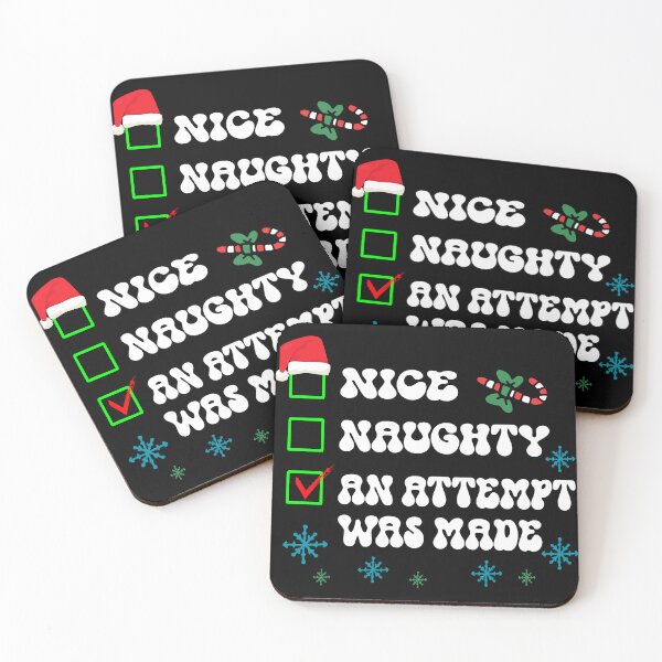 Item preview, Nice Naughty An Attempt Was Made designed and sold by Mannoucha ⭐⭐⭐⭐⭐ ( 1,978 reviews ).