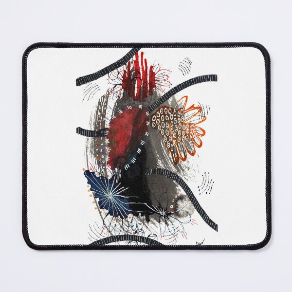 Item preview, Midnight waterholes and grevilleas designed and sold by creativeabyss.