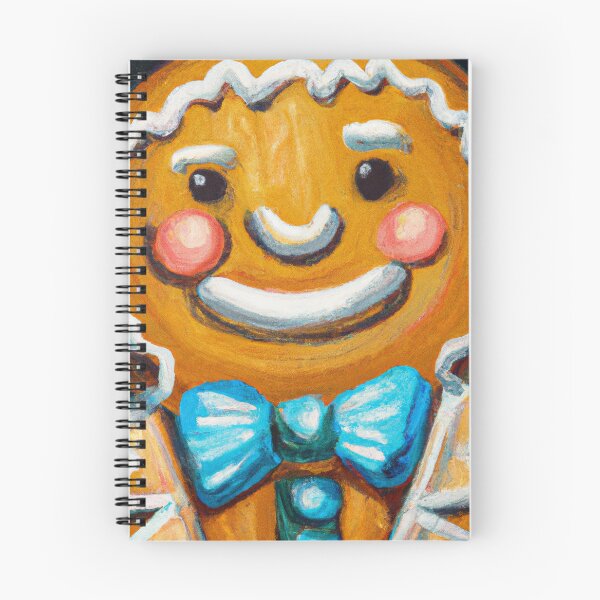Item preview, A happy gingerbread designed and sold by MyOilArt4you.