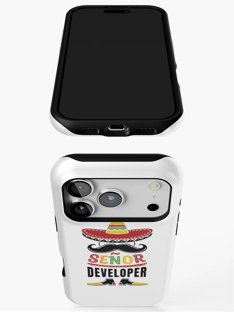 Thumbnail 3 of 4, iPhone Case, Senor Developer Colors Design designed and sold by DevBox.