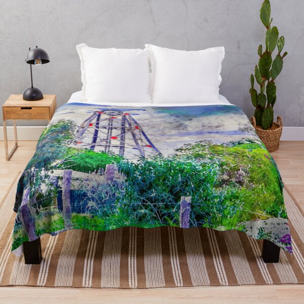 Item preview, Gardens amongst the Poppethead - Artists Watercolor and Sketch - Bendigo, Victoria designed and sold by Steven Jodoin.