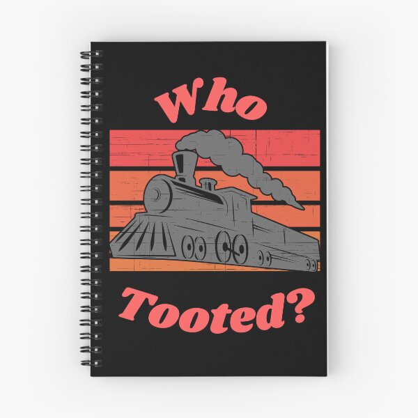 Item preview, Who Tooted? Retro Train, Train, Vintage Train 2 designed and sold by CreativeBuys.