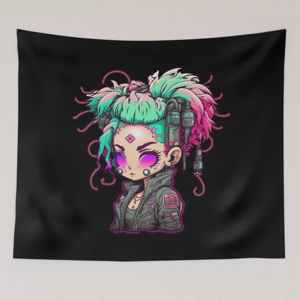 Item preview, Webtoon Cyberpunk Zombie Girl designed and sold by AwakenedSoul.