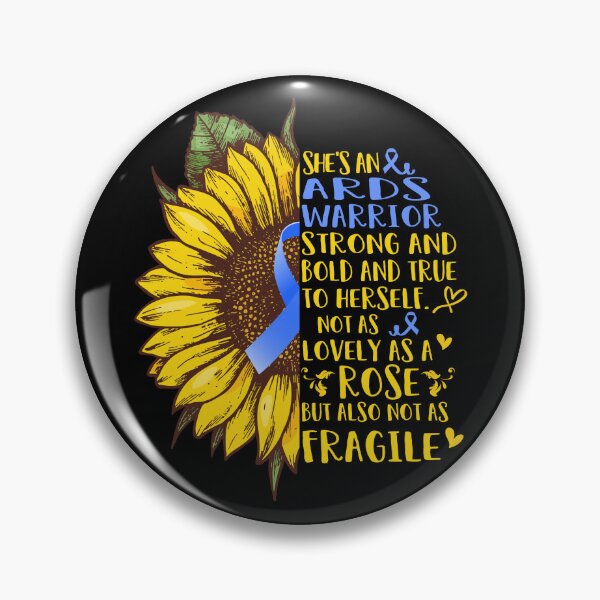 Item preview, She is an ARDS Warrior Strong and Bold and True to Herself not as Lovely as a ROSE but also not as FRAGILE designed and sold by EdithShop59.