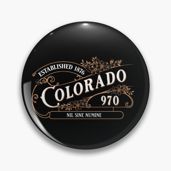 Item preview, Colorado Ornate Vintage Antique State Area Code 970 designed and sold by itsrturn.