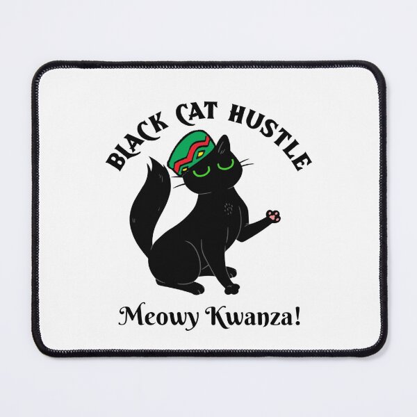 Item preview, Meowy Kwanza! designed and sold by BlackCatHustle.
