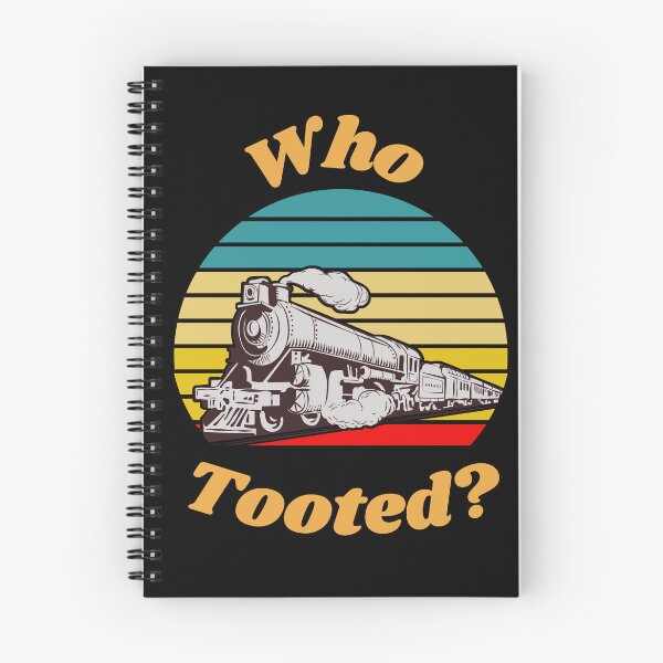 Item preview, Who Tooted? Retro Train, Train, VintageTrain 3 designed and sold by CreativeBuys.