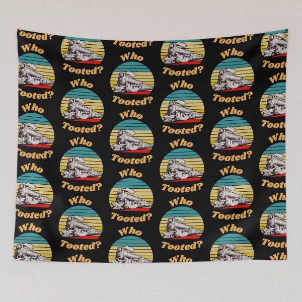 Item preview, Who Tooted? Retro Train, Train, VintageTrain 3 designed and sold by CreativeBuys.