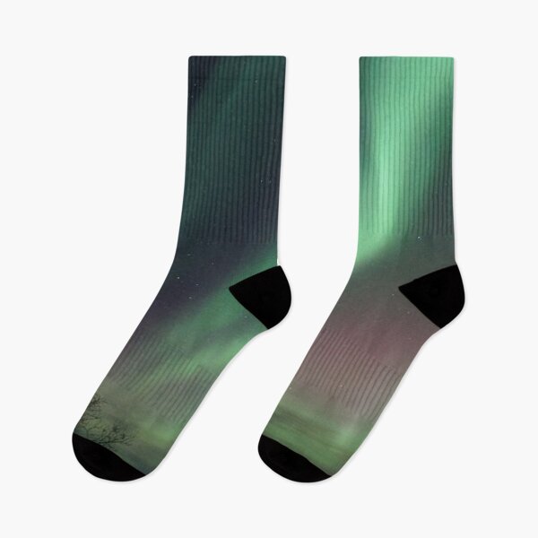 Item preview, Beautiful northern lights on the sky designed and sold by Durgaa D.