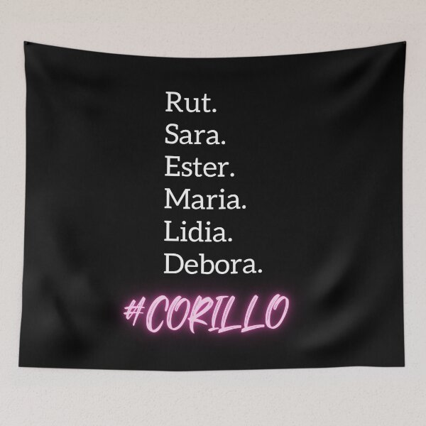 Item preview, #Corillo Rut. Ester. Maria. designed and sold by Kareliaflores86.