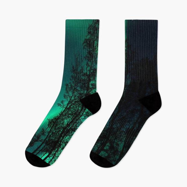 Item preview, Beautiful northern lights on the sky designed and sold by Durgaa D.