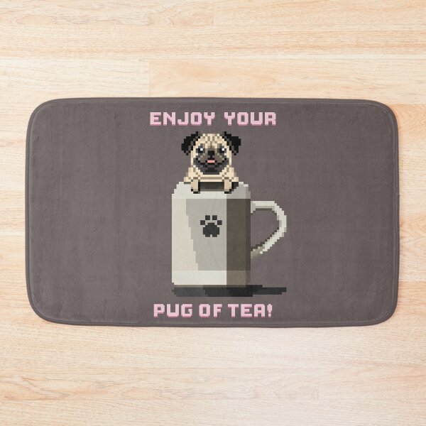 Item preview, Enjoy Your Pug of Tea designed and sold by PixelByFatbeard.