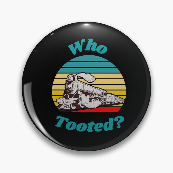 Item preview, Who Tooted? Retro Train, Train, Vintage Train 4 designed and sold by CreativeBuys.