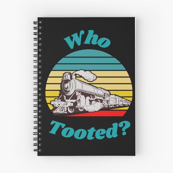 Item preview, Who Tooted? Retro Train, Train, Vintage Train 4 designed and sold by CreativeBuys.