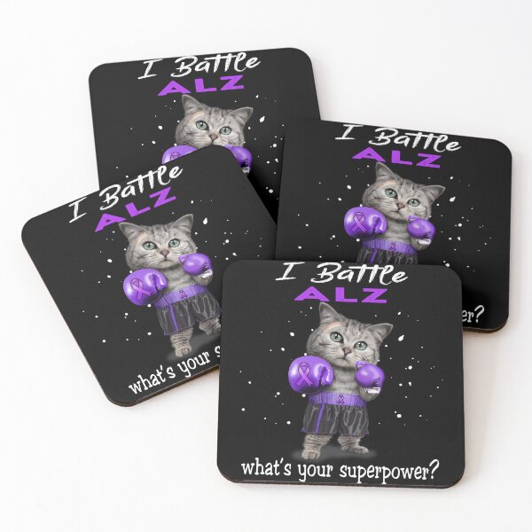 Item preview, ALZ Warrior - I Battle ALZ What Is Your Superpower? designed and sold by Jennpak.