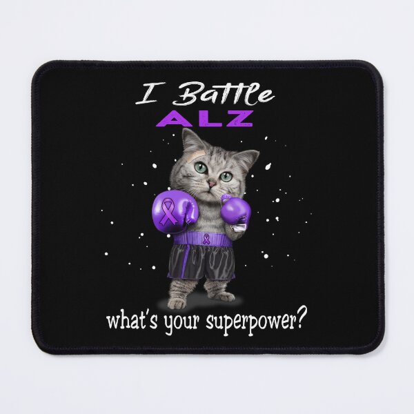 Item preview, ALZ Warrior - I Battle ALZ What Is Your Superpower? designed and sold by Jennpak.