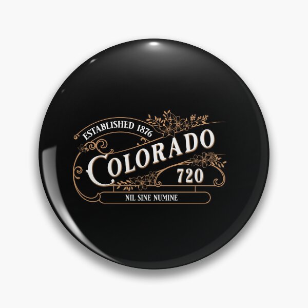 Item preview, Colorado Ornate Vintage Antique State Area Code 720 designed and sold by itsrturn.