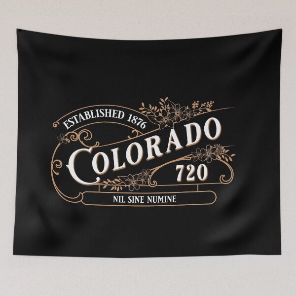 Item preview, Colorado Ornate Vintage Antique State Area Code 720 designed and sold by itsrturn.