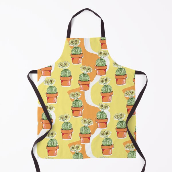 Item preview, Cute Yellow Flowered Potted Cactus designed and sold by LaBellCreative.
