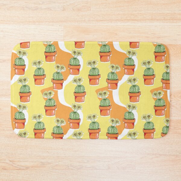 Item preview, Cute Yellow Flowered Potted Cactus  designed and sold by LaBellCreative.