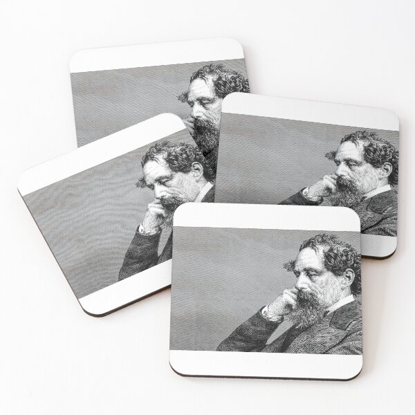 Item preview, Vintage Charles Dickens Portrait designed and sold by Daniel Hagerman.