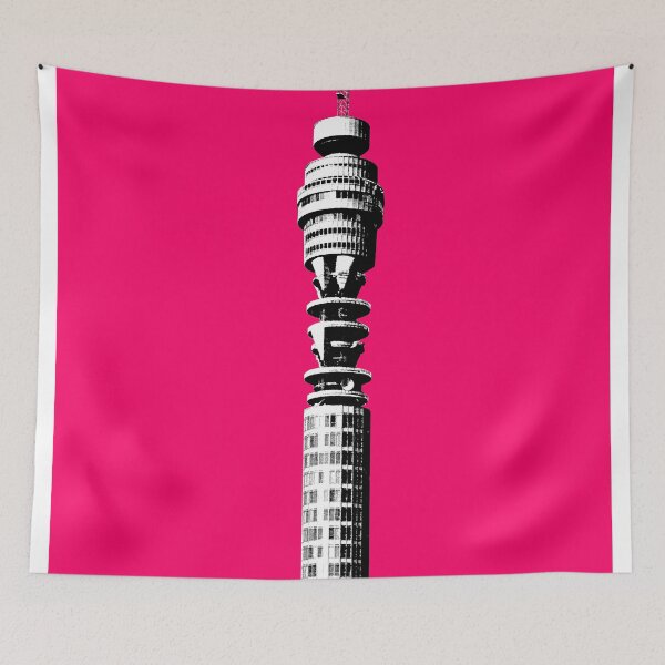 Item preview, BT Tower - Pink designed and sold by Gary Hogben.
